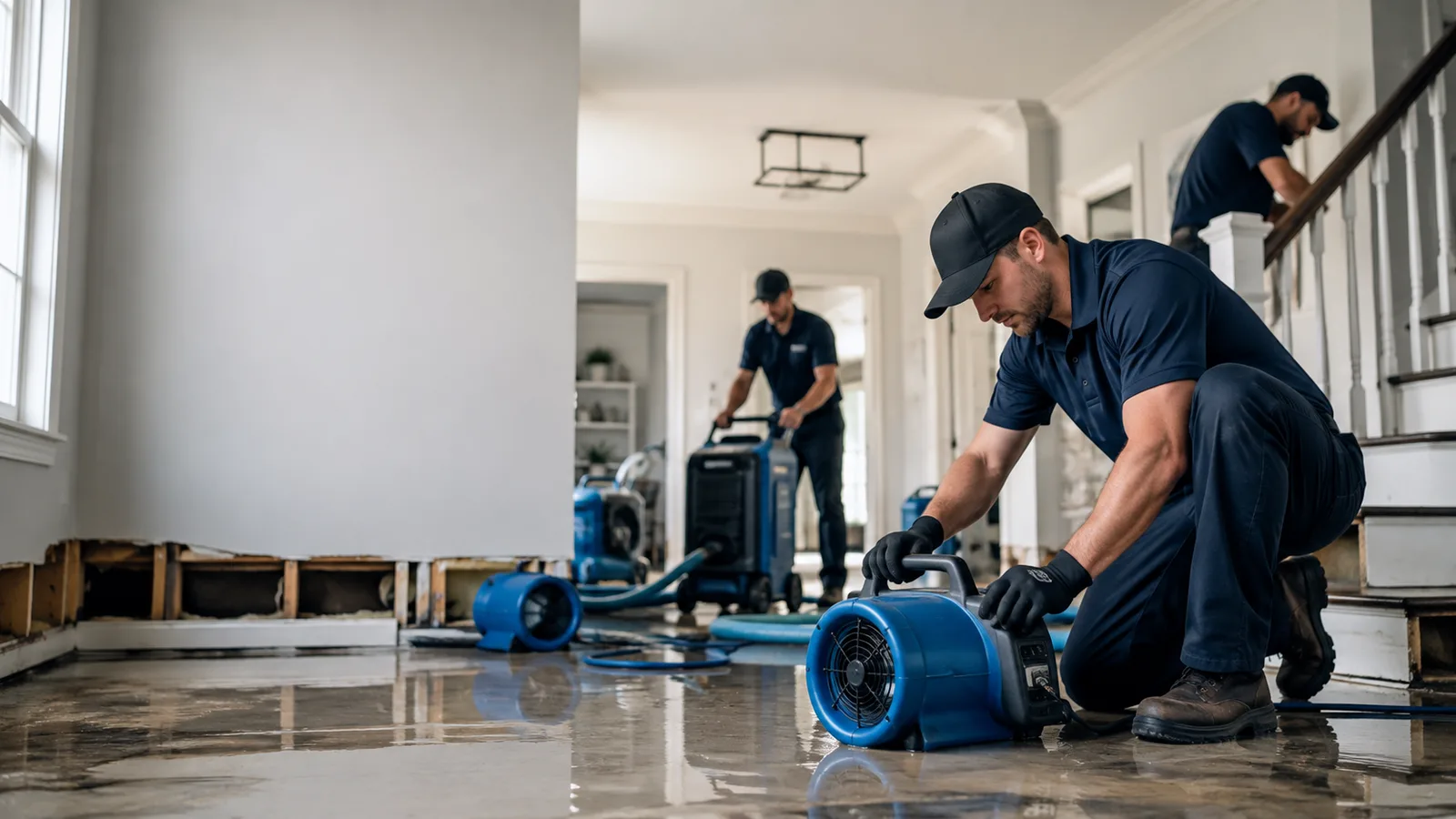Water Damage Restoration in Crystal, MI near me